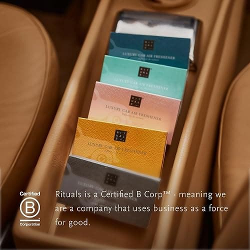RITUALS Homme Collection - Car Air Freshener with Arabian Amber and Musk Scent - With Reusable Wooden Holder - 6g thumbnail 6
