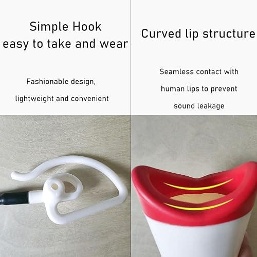 Vocal Dampener for Singing Practice, Performers, Stress Relief, Vocal Steamer for Singers, Portable Soundproof Home Learning Dome Singing Straw for Vocal Training thumbnail 4