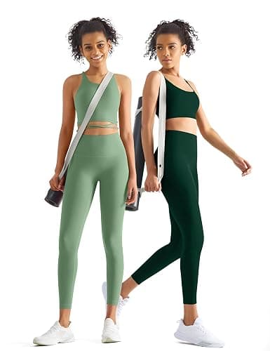 GYMGUN 3 Pack Leggings with Pockets for Women,High Waisted Tummy Control Workout Yoga Pants Reg & Plus Size thumbnail 4