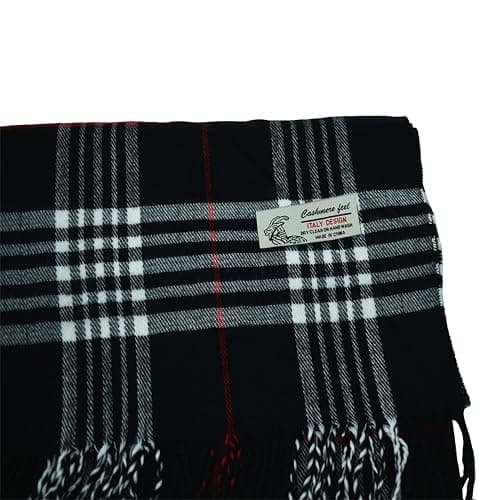 Burberry sjaal zwart thumbnail 2