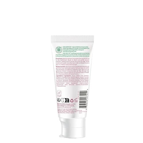 Attitude Fluoride-Free Baby Toothpaste, Safe Training Toothpaste, Natural Origin Ingredients, Gentle Oral Care for Babies & Toddlers, Strawberry Flavor, 2.6 Oz thumbnail 7