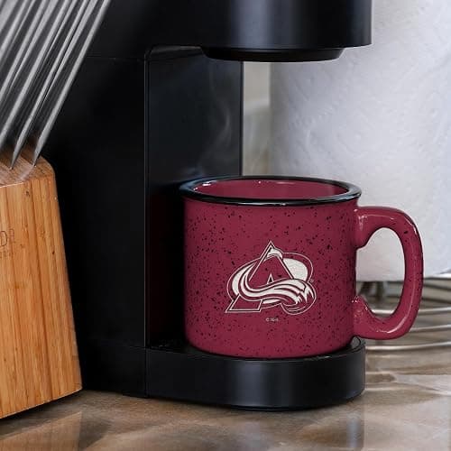 Rico Industries NHL Hockey Speckle 12oz Laser Engraved Campfire Mug thumbnail 4