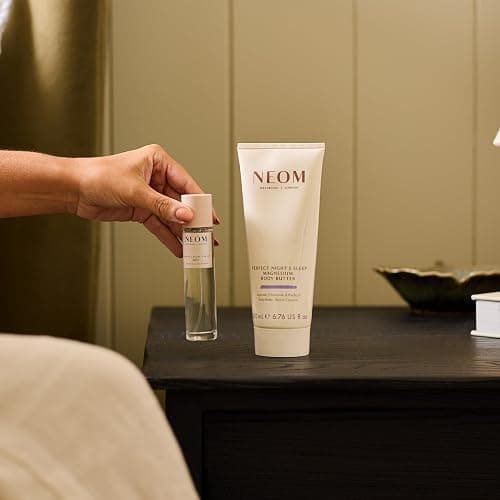 Neom - Magnesium Body Butter | 6.76 Fl Oz (200ml) | Lavender, Chamomile, & Patchouli | Lotion for Sleep with Essential Oils | 100% Natural Fragrances | Nourish & Soften | Signature Sleepy Scent thumbnail 9