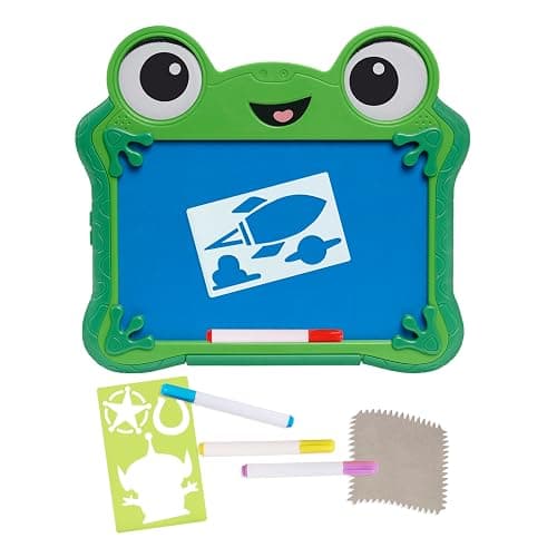 Disney Pixar Toy Story 5 Draw & Erase Lilypad Set - Frog Dry-Erase Glow Board & Travel Magnetic Pen Board, Create Art, Stencils & Markers, Kids 3+ thumbnail 8