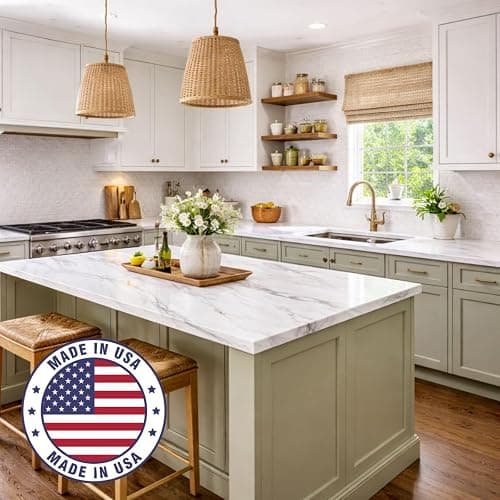 Giani Marble Easy Epoxy Countertop Paint Kit (Carrara White) thumbnail 5