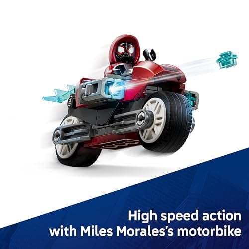 LEGO ǀ Marvel Spider-Man vs. Oscorp - Interactive Toy with a Motorbike, 8 Minifigures incl. Miles Morales & Green Goblin - Collectible Super Hero Gift for 10+ Year Old Boys & Fans - 76324 thumbnail 8