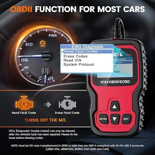 ANCEL VD500 OBD2 Scanner Diagnostic Tool for Volkswagen VW Audi Skoda Seat Diagnosis Check Engine Light EPB ABS SRS Code Reader Oil Throttle Position Adaption Brake Pad Reset thumbnail 6