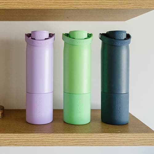 BrüMate Rise 35oz Water Bottle With 100% Leakproof Covered Silicone Straw | Insulated Stainless Steel Water Bottle With Removable Straw | Fast Flow | Soft Sip Silicone Spout | BPA-Free (Mocha) thumbnail 5