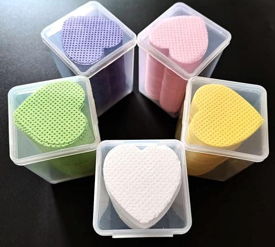 Lint Free Nail Wipes, 1000 PCS Nail Wipes Eyelash Extension Glue Wipes,Nail Polish Remover Wipes Lint Free,Non-Woven Super Absorbent Soft Lash Glue Wipes for Lash Extension Supplies,Colorful thumbnail 5