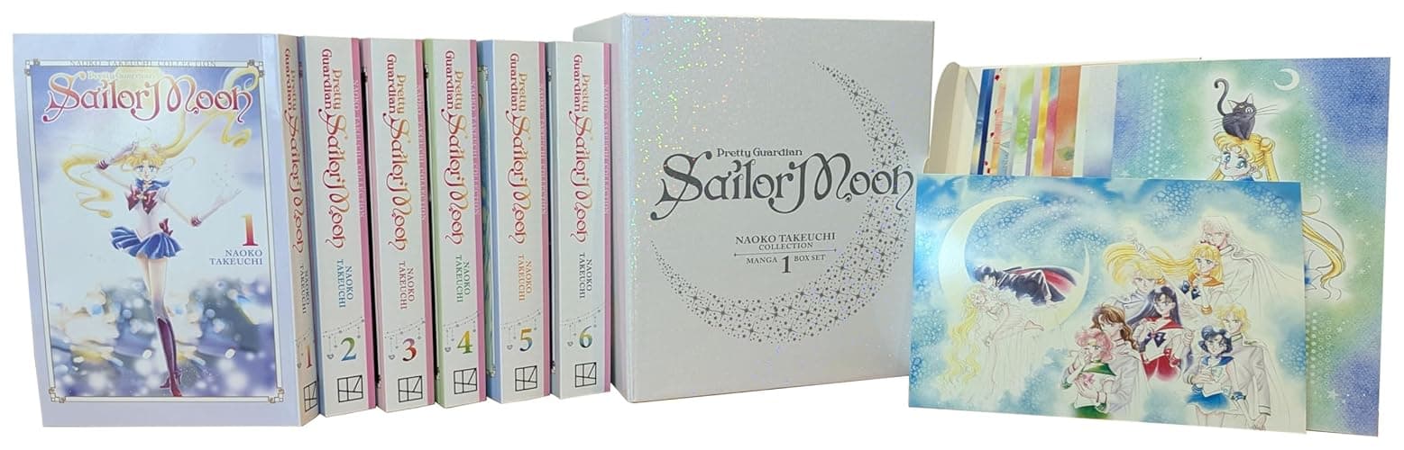 Sailor Moon (Naoko Takeuchi Collection) Manga Box Set 1: With 16 Collectable Art Cards and a Holographic Gift Box (SAILOR MOON NAOKO TAKEUCHI COLL BOX SET) thumbnail 4