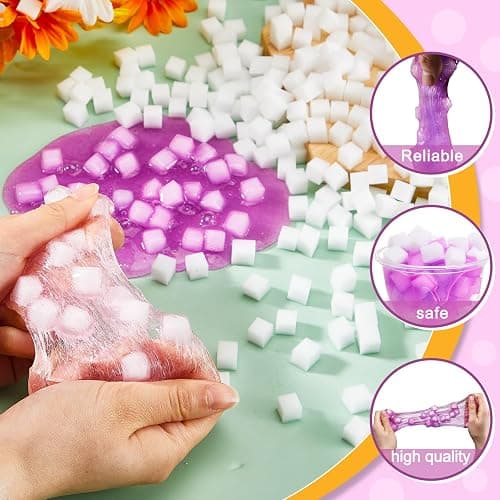400 Pcs Jelly Cubes Charms Accessories for Boys and Girls, DIY Art Crafts thumbnail 3