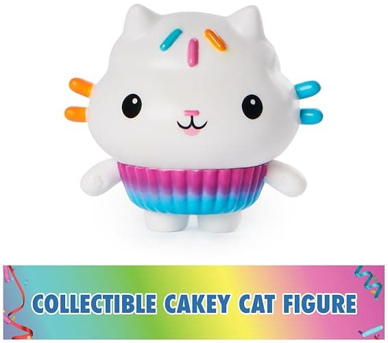 DreamWorks GABBY'S Dollhouse, Cakey’s Fruit Smoothie Balcony Playset, 8-Pcs with Toy Figures, Dollhouse Accessories & Sensory Play, Kids Toys for Girls & Boys 3+ thumbnail 8