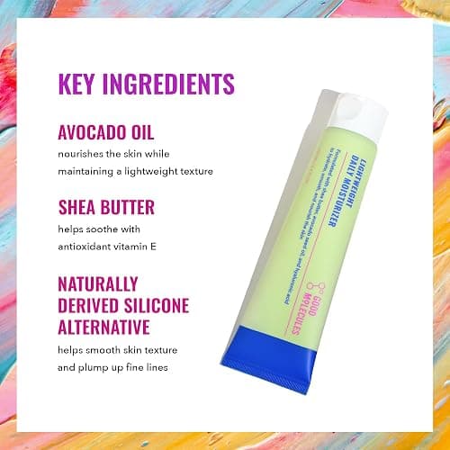 Good Molecules Lightweight Daily Moisturizer - Non-Greasy Face Moisturizer with Shea Butter and Hyaluronic Acid for Deep Hydration - Face Lotion, Skin Care for Face thumbnail 3
