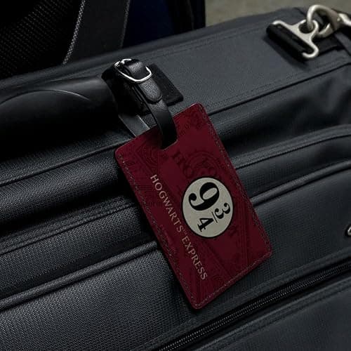 Harry Potter Hogwarts Express Tickets Rectangle Leather Luggage Card ID Tag thumbnail 5