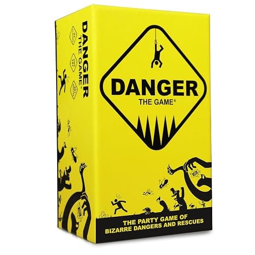 ORIGAMI WHALE Danger The Game: The Card Game of Bizarre Dangers and Rescues - Family & Adult Game Night - Easy to Learn - Party Games - Family Board Games - 3+ Players - Image 1