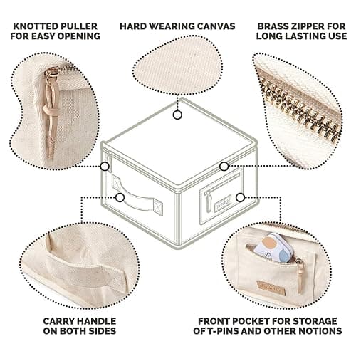 KnitIQ Pack of 9 Blocking Mats for Knitting and Crocheting - Extra Thick Blocking Boards for Crochet Projects - Block Mats for Knitting with Circular Gridlines, 150 T-Pins, and Storage Bag thumbnail 7