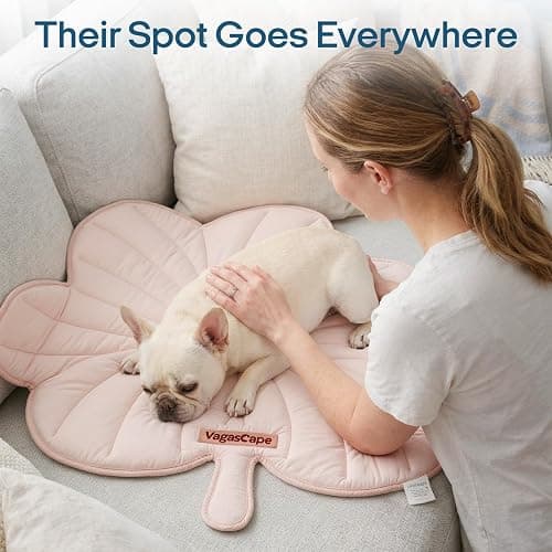 Vagascape Dog Cooling Mat, Washable Pet Cooling Mat, 35" x 33" Thick & Durable Large Cooling Mat for Dogs, Portable Foldable Premium Cooling Pad for Indoor, Outdoor, Travel, Camping, Patio and Beach thumbnail 6