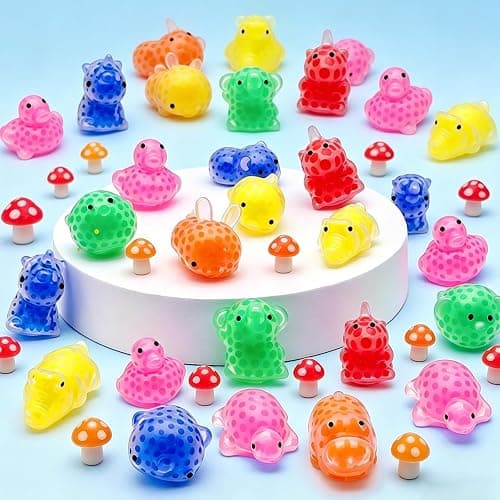 24 Pack Squishies Toys Stress Balls Bulk 12 Styles Animals Stress Relief Sensory Fidget Toys Squeeze Balls for Kids Toddlers Boys Girls Party Favors Classroom Prizes Birthday Gifts Goodie Bag Stuffers thumbnail 5