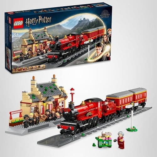 LEGO Harry Potter Hogwarts Express & Hogsmeade Station Building Toy - Pretend Play and Display Decor for Boys & Girls, Ages 8+ - Gift Idea for Birthdays - 76423 thumbnail 8