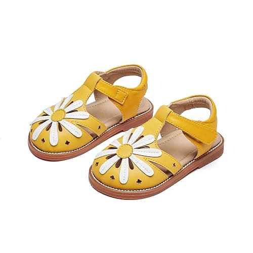 Otter MOMO Girls Open Toe Princess Flat Sandals with Comfort Sole Summer Sandals thumbnail 7