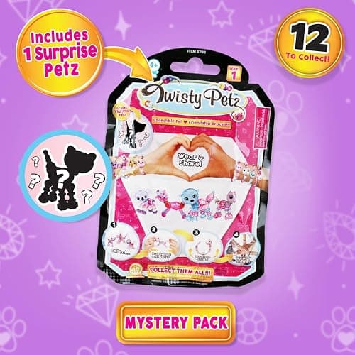 Twisty Petz Mystery Bag. One Surprise Inside. Adorable, Collectible petz Transform into Friendship Bracelets. for Girls 6-12. thumbnail 5
