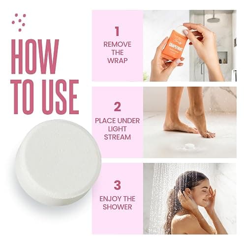 Cleverfy Shower Steamers Aromatherapy – Stocking Stuffers for Teen Girls, Women and Wife – Christmas Gifts for Teens and Women – White Elephant Gifts for Adults – 6 Tablets thumbnail 6