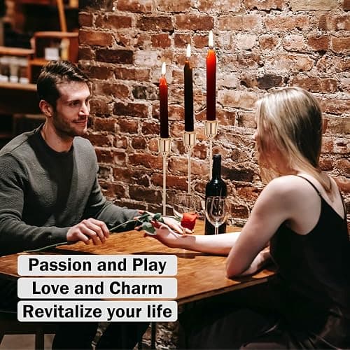 Low Temperature Candles,Romantic Wax Play Candles Low Heat for Lovers Couples thumbnail 6