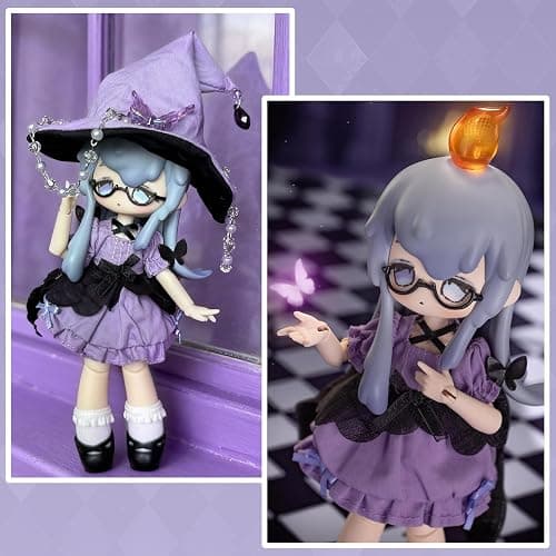 BJD Dolls BJD Blind Box 1/12 Ball Jointed Doll Dress Up Dolls Collectible Figures Collection Gift Toys for Party Birthday Ages 15 and Up Costume Included Collectible Figure, Arcane Circuit 1 BOX thumbnail 11