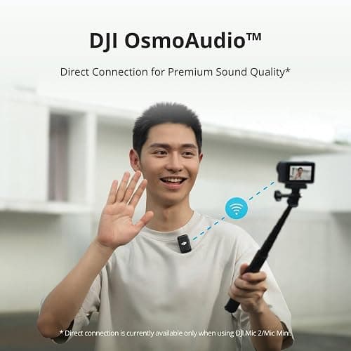 DJI Osmo Action 4 Essential Combo, Action Camera 4K/120fps with a 1/1.3-Inch Sensor, Stunning Low-Light Imaging Underwater Camera, 10-bit & D-Log M Color Performance Vlogging Camera, 1770mAh Battery thumbnail 6
