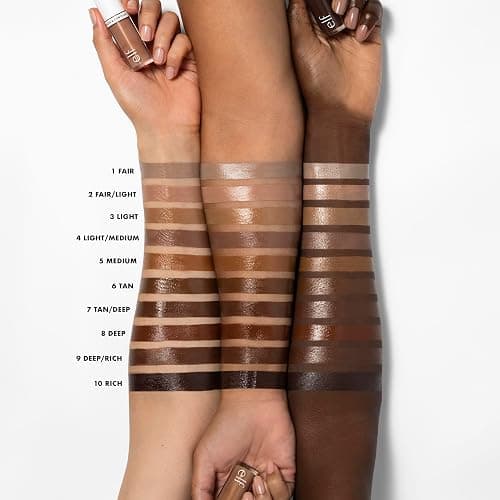 e.l.f. Camo Liquid Bronzer & Contour, Silky Highly Pigmented Formula, Creates a Long-Lasting Bronzed Glow & Natural Look, Vegan & Cruelty-Free, 2 Fair/Light thumbnail 3