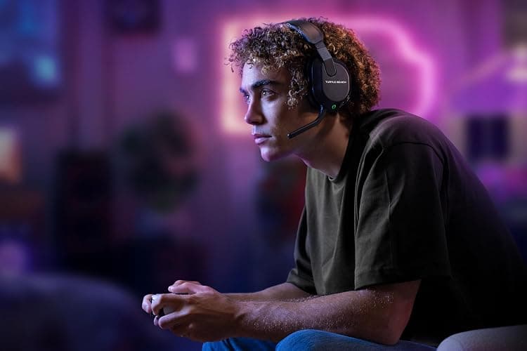 Turtle Beach Stealth 600 Wireless Multiplatform Amplified Gaming Headset for PS5, PS4, PC, & Mobile – Bluetooth, 80-Hr Battery, Noise-Cancelling Flip-to-Mute Mic, 50mm Speakers – Black thumbnail 20