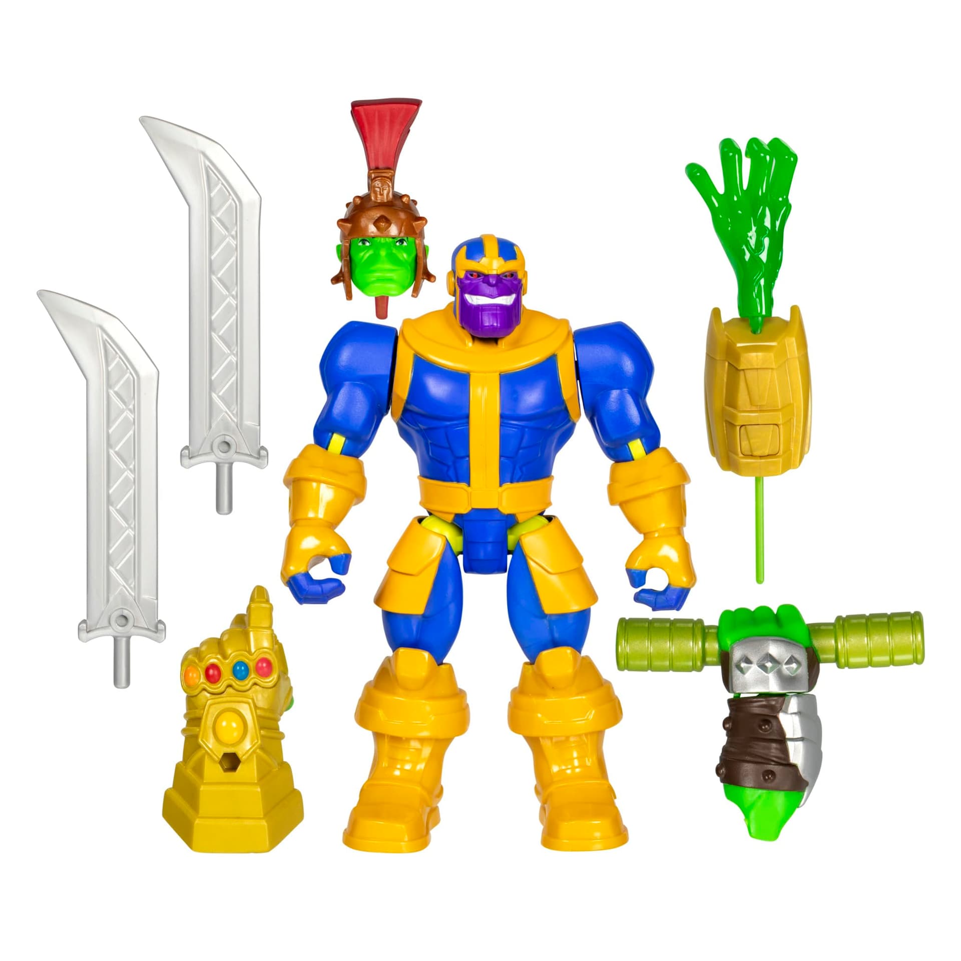 MixMashers Marvel Thanos Customisable Avengers Mix and Match Deluxe Action Figure & Accessories - Image 1