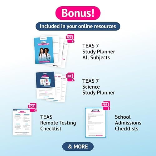 ATI TEAS 7 Study Guide 2025 Printed In Color: Smart Edition Nursing Exam Prep Book Review Manual with 8 Practice Tests, 100 video lessons, flashcards ... the ATI TEAS 7 Nursing School Entrance Exam thumbnail 5