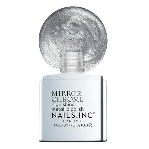Nails.INC Mirror Chrome Nail Polish, Longwear, Rapid Dry, Cruelty Free, Vegan, 21 Free thumbnail 4
