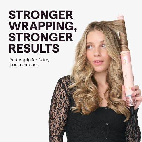 Wavytalk Airshape Pro Roller Air Styler Set for Salon Blowout at Home | 4-in-1 Hair Dryer & Multi-Styler with Auto-Wrap Curlers & Rollers, Volumizing Brush, Less Heat Damage, Ionic Anti-Frizz, Pink thumbnail 5