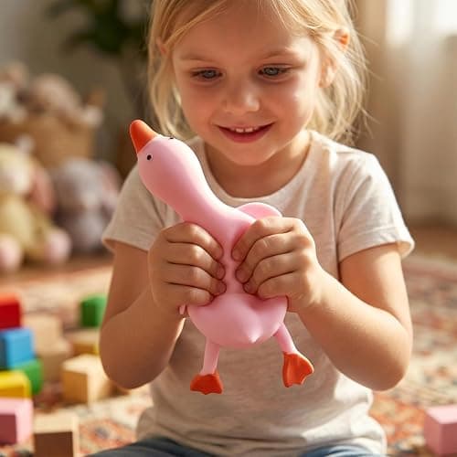 Cute Duck Squishy Sugar Stress Ball Squishy and Moldable Slow Rise Relaxing Sensory Fidget Stress for Anxiety Relief thumbnail 5