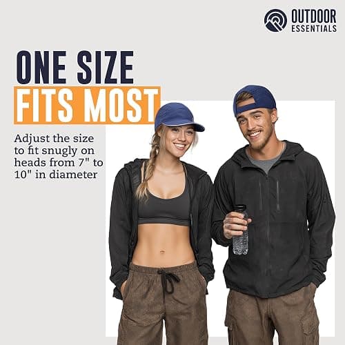 OutdoorEssentials Running Hat - Breathable Running Hats for Women & Men - Jogging Exercise Hiking Cap - Trail Baseball Tennis thumbnail 5