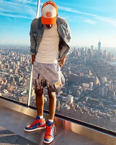 Summer Men's Casual Shorts with Breathable mesh thumbnail 4