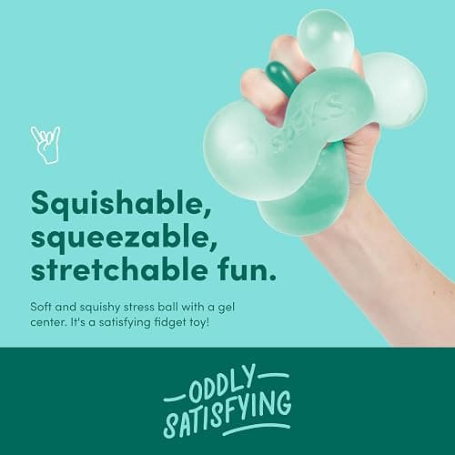 Speks Jumbo Gump Stress Balls | Ultra Soft Squishy Fidget Toy for Adults & Teens | Stress Relief & Desk Toy | Sea Glass thumbnail 4