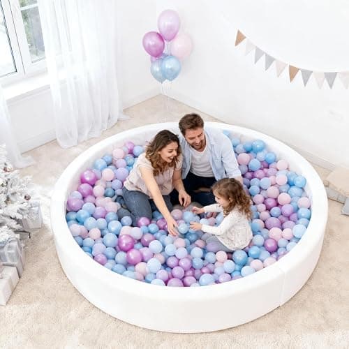 STARBOLO Ball Pit Balls for Toddlers Phthalate Free BPA Free Non-Toxic Crush Proof Play Balls for Toddlers Kids Pool Playhouse Pack of 100 200 500 thumbnail 7