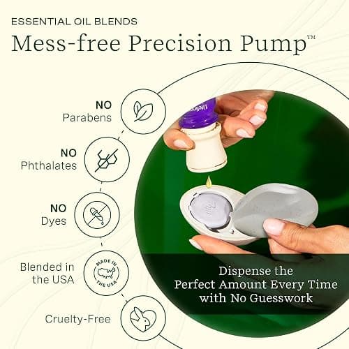 Lifelines Scent-Infused Grounding Stone & Oil Blend - Portable Fidgets for Tweens, Teens & Adults with Essential Oil Blend & Diffusion Stones for Sensory Immersion - Calming Waterless Passive Diffuser thumbnail 5