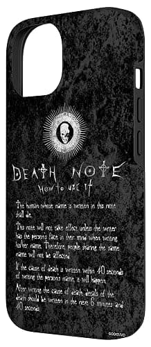 Death Note How to Use It Case for iPhone 14 thumbnail 2