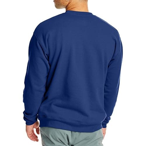 Hanes Men's Ecosmart Fleece Sweatshirt, Pullover Crewneck Sweatshirt, Big & Tall, 1 or 2 Pack thumbnail 2