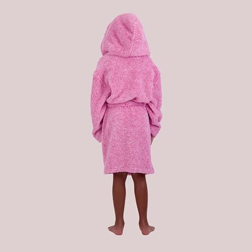 US Angels Plush Robe For Girls- Plush Winter PJ Robe With Pockets, Hoodie & Belt- Ultra-Soft Bathrobe thumbnail 7