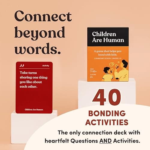 Children are Human | 140 Conversation Cards to Help Bond with Kids | Card Game for Elementary School Children | Designed by Experts for Grades 2-5 | Ages 7-10+ thumbnail 6
