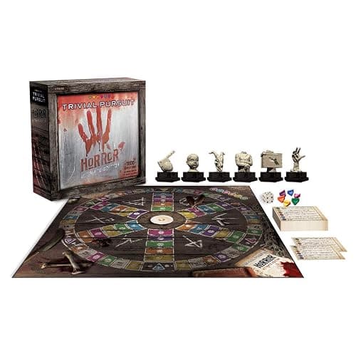 Trivial Pursuit Horror Ultimate Edition | Horror Trivia Game Featuring 1800 Questions from Classic Horror Films & Books | Collectible Trivia Board Game for Fans of Horror Movies thumbnail 3