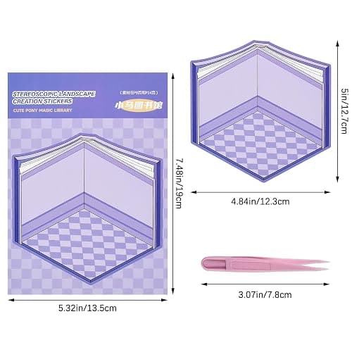 20 Sets DIY 3D Sticker Scene Collection Book thumbnail 3