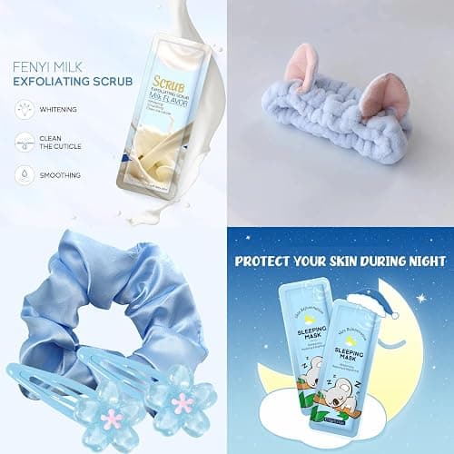 Milk Skin Care Sets & Kits - Teenage Girls Gifts - Milk Skincare Set for Teen Skincare - Gifts For Women - Travel Skincare Set Daily Face Care - Deep Hydrating Smoothing 23PCS thumbnail 6
