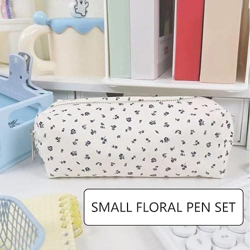 Bow Pencil Case Practical Pencil Bag, Strawberry Flower, Mass Beauty thumbnail 6