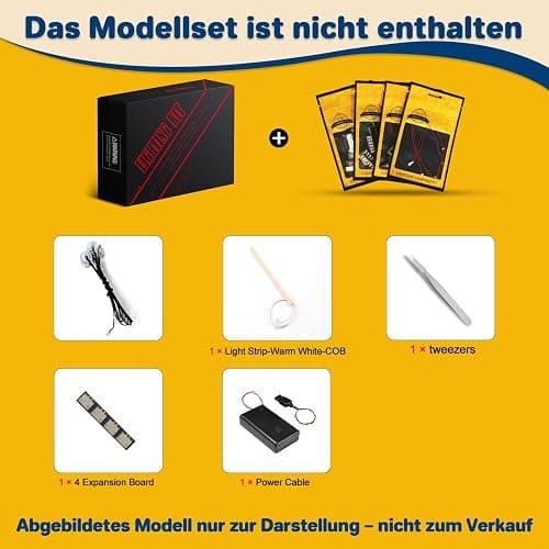 Licht Set Kompatibel mit Lego 10343 Mini Orchidee (Kein LEGO-Modell), Beleuchtung Set Compatible with Lego Mini Orchid 10343 Botanical Collection | Lego Model nicht enthalten | thumbnail 3